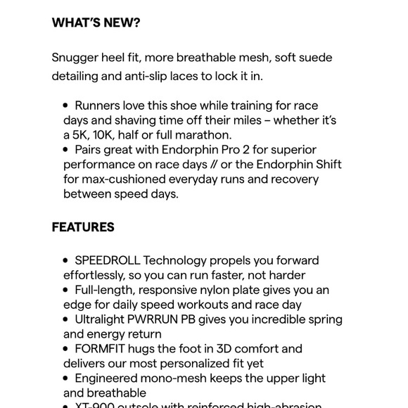 Saucony Endorphin Speed 2 (9.5 men’s) - Picture 9 of 10